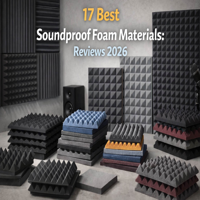 17 Best Soundproof Foam materials: Reviews 2026