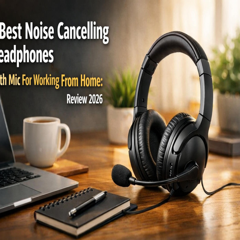6 Best Noise Cancelling Headphones With Mic For Working From Home: Review 2026