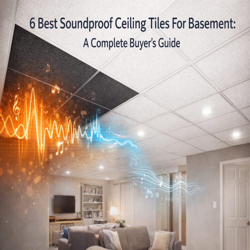 6 Best Soundproof Ceiling Tiles For Basement: A Complete Buyer's Guide