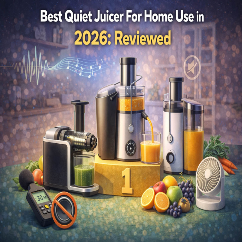 Best Quiet Juicer For Home Use in 2026: Reviewed