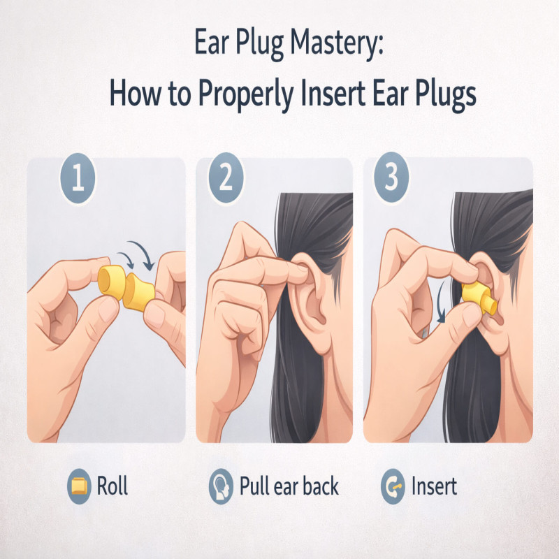 Ear Plug Mastery: How to Properly Insert Ear Plugs