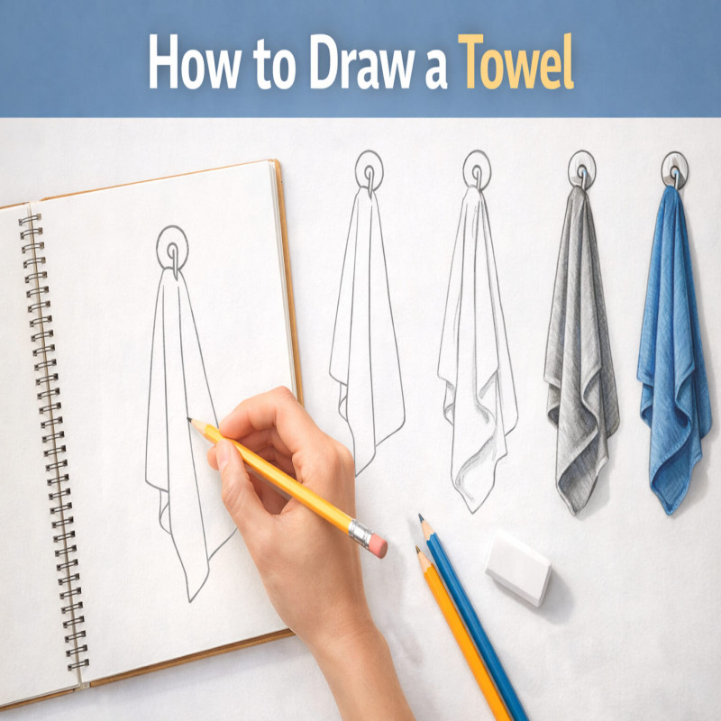 How to Draw a Towel