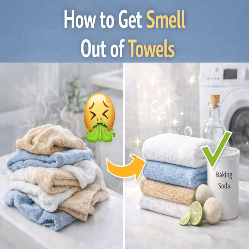 How to Get Smell Out of Towels