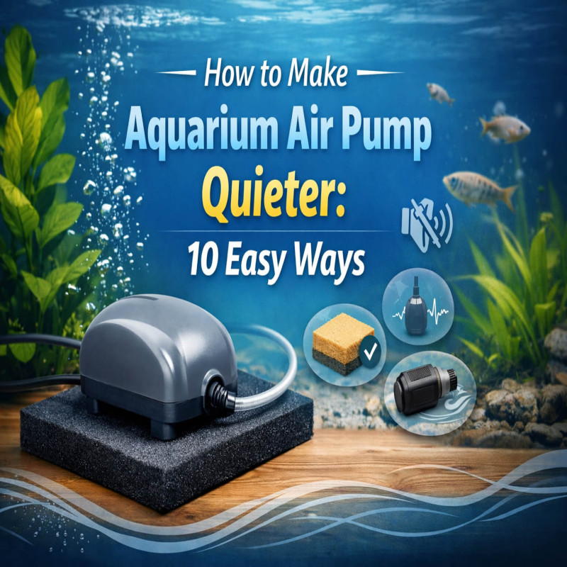 How to Make Aquarium Air Pump Quieter: 10 Easy Ways