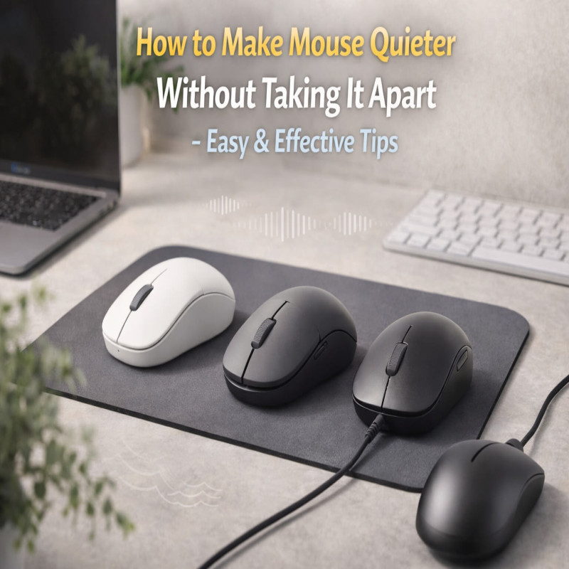 How to Make Mouse Quieter Without Taking It Apart – Easy & Effective Tips