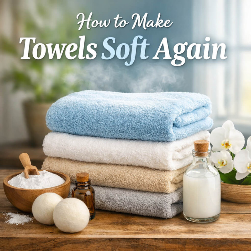 How to Make Towels Soft Again