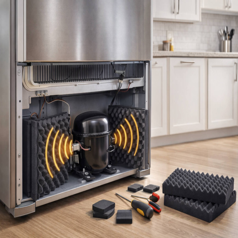 How to Quiet a Noisy Refrigerator Compressor: Effective Solutions
