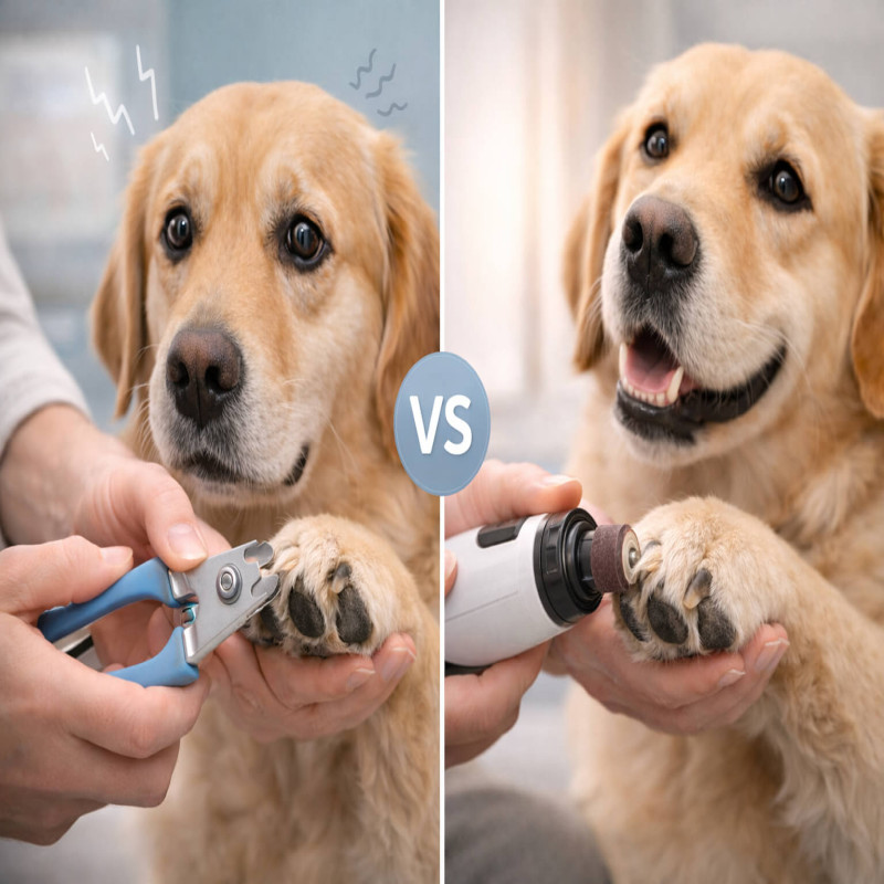 How to Reduce Fear with Quiet Dog Nail Tools