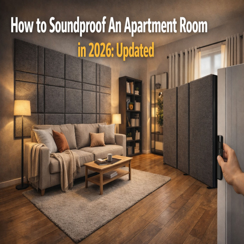 How to Soundproof An Apartment Room in 2026: Updated