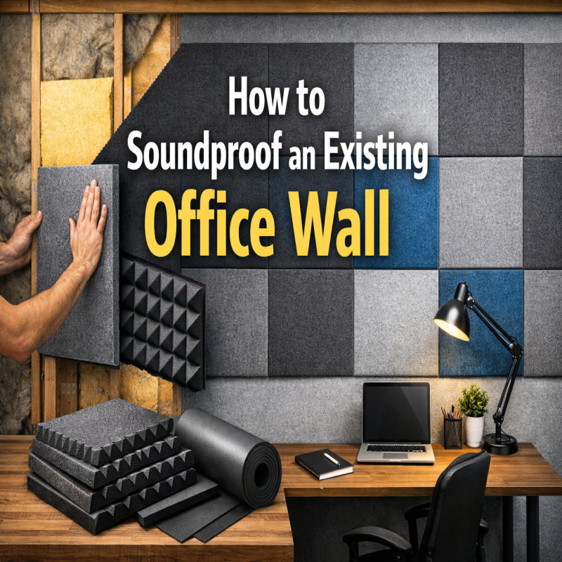 How to Soundproof an Existing Office Wall?