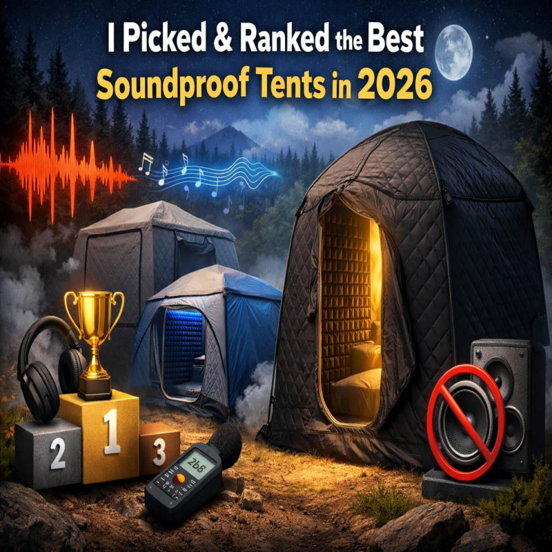 I Picked & Ranked the Best Soundproof Tents in 2026