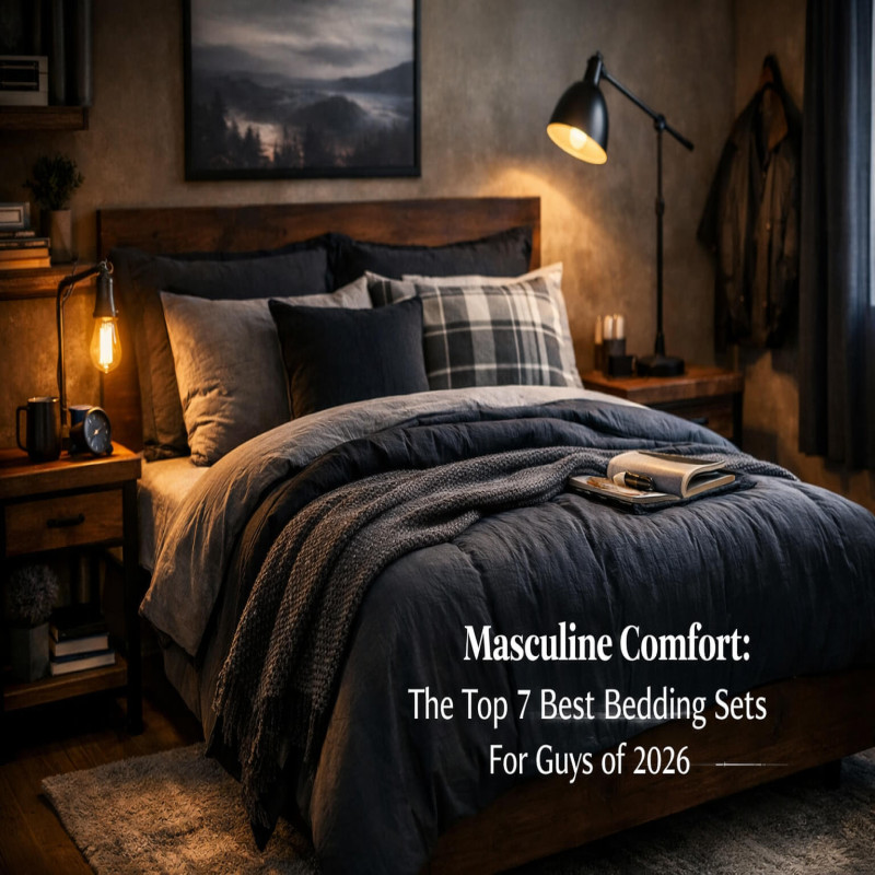 Masculine Comfort: The Top 7 Best Bedding Sets For Guys of 2026
