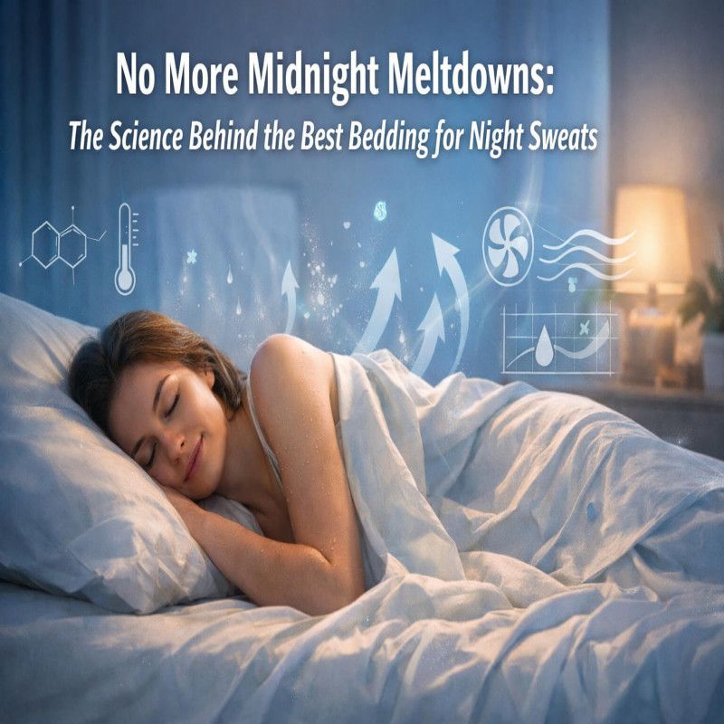 No More Midnight Meltdowns: The Science Behind the Best Bedding for Night Sweats