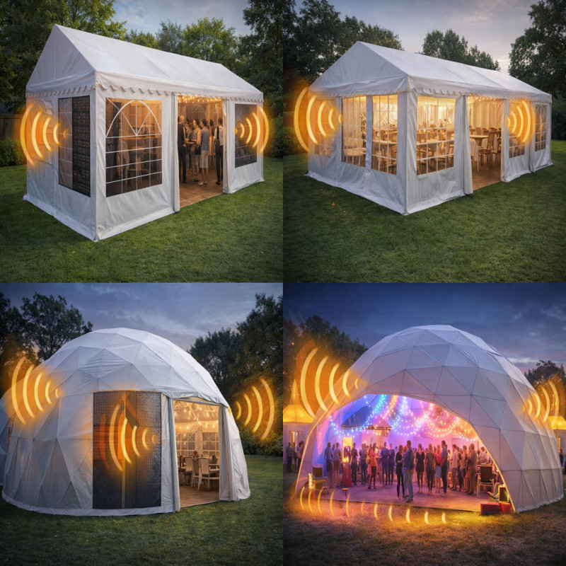 Noise-Free Fun: How to Soundproof Party Tents