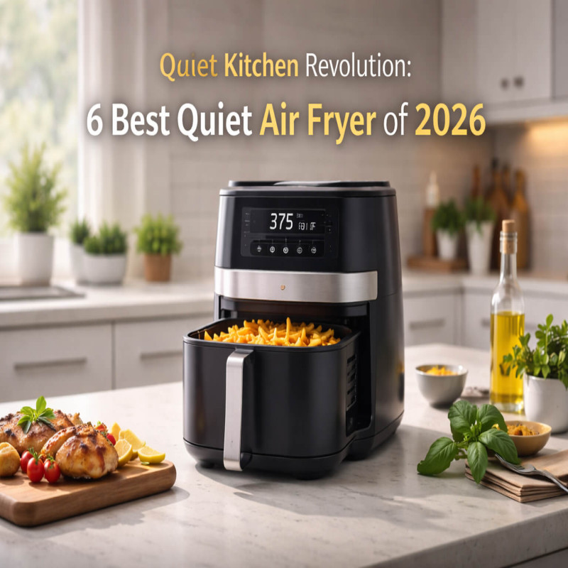 Quiet Kitchen Revolution: 6 Best Quiet Air Fryer of 2026