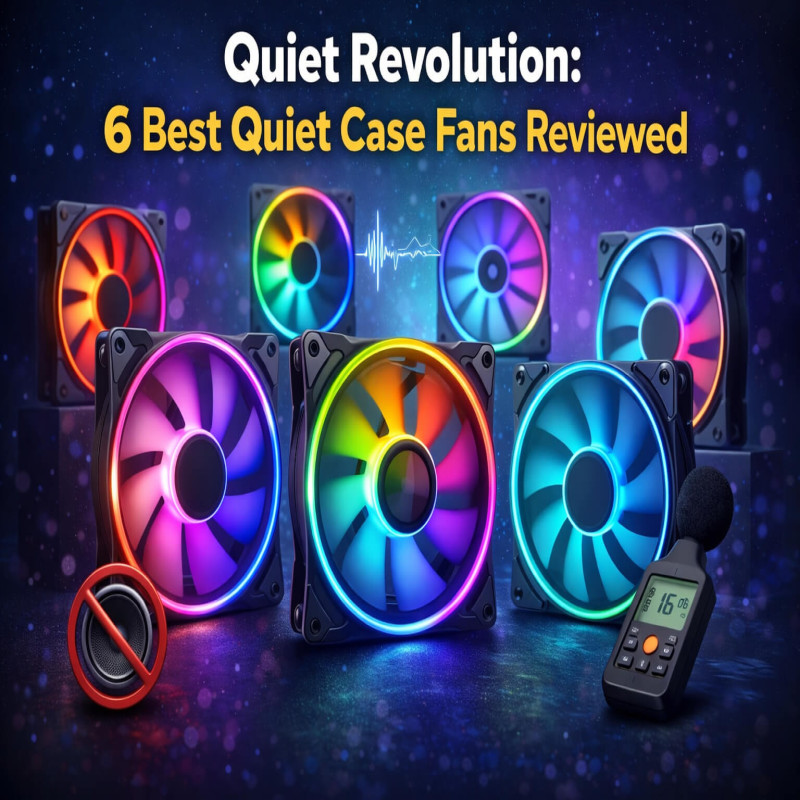 Quiet Revolution: 6 Best Quiet Case Fans Reviewed