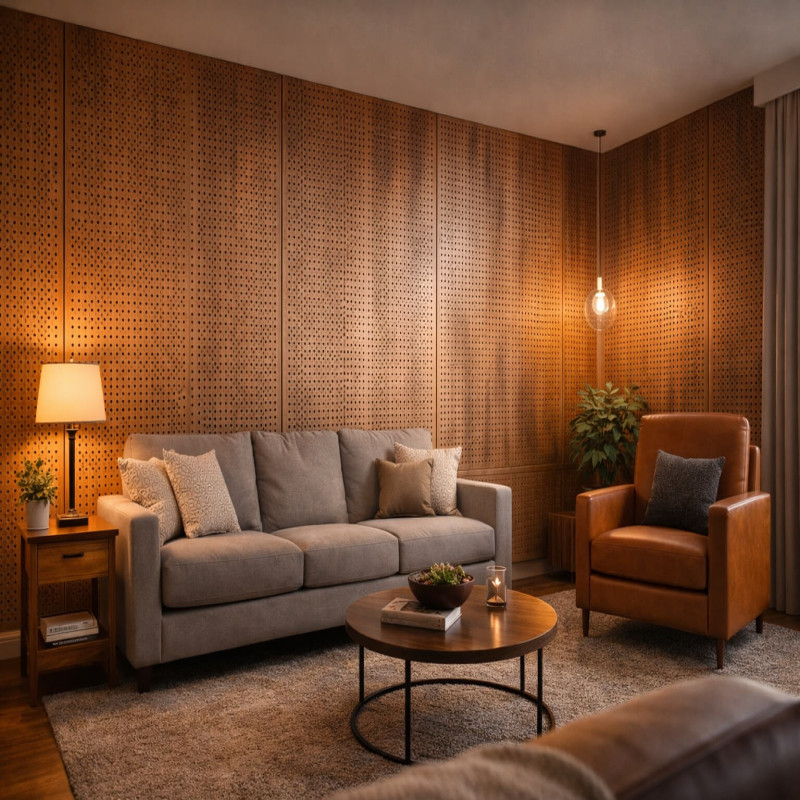 Revolutionize Your Space with Perforated Wood Panel: A Design Trend Worth Trying