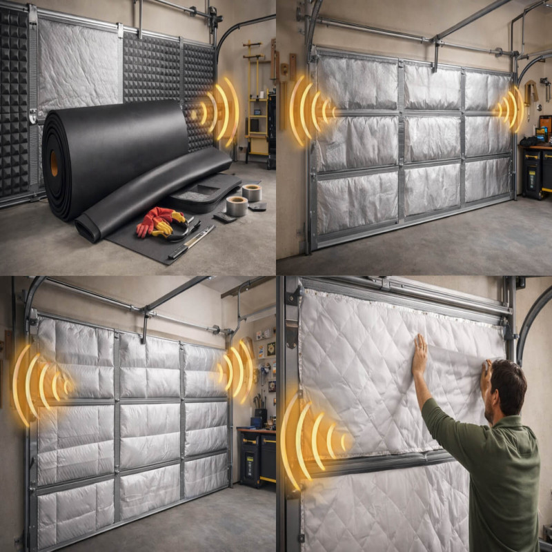 Soundproofing Garage Door on a Budget: Tips and Tricks for a Peaceful Home