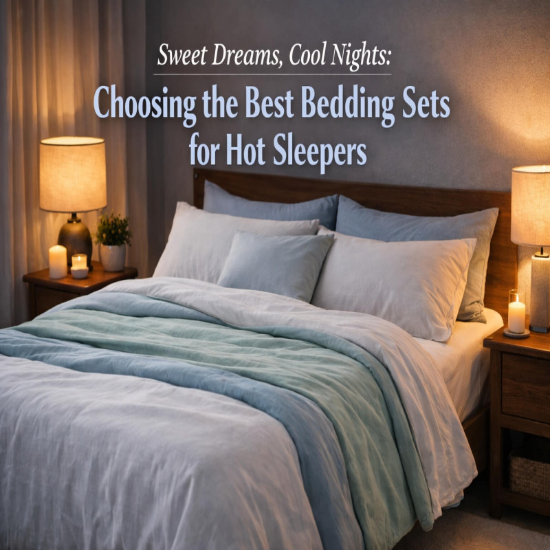 Sweet Dreams, Cool Nights: Choosing the Best Bedding Sets for Hot Sleepers