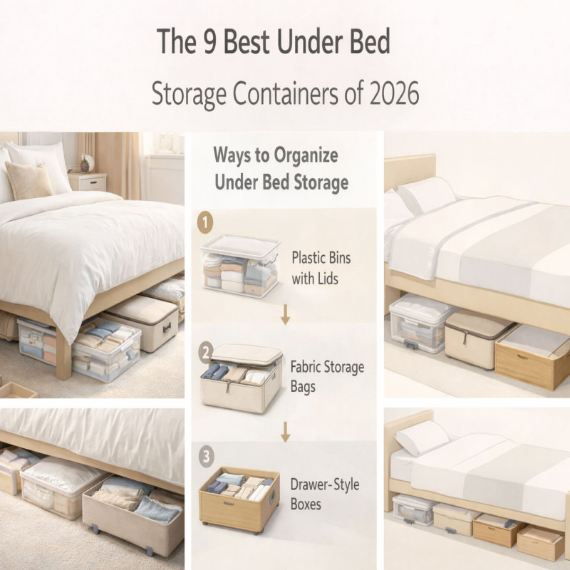 The 9 Best Under Bed Storage Containers of 2026