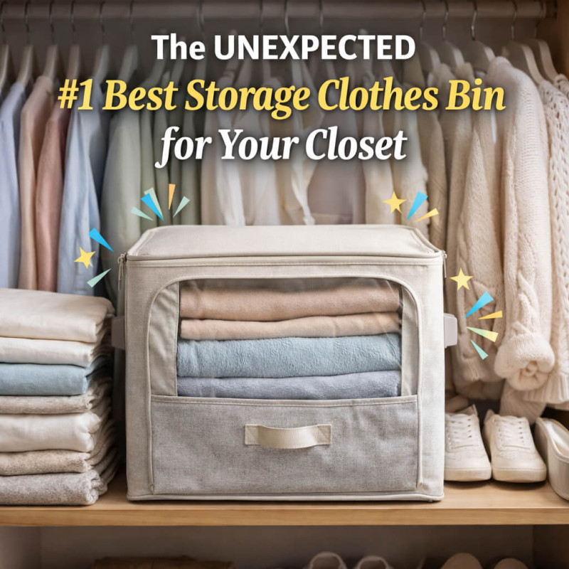 The UNEXPECTED #1 Best Storage Clothes Bin for Your Closet