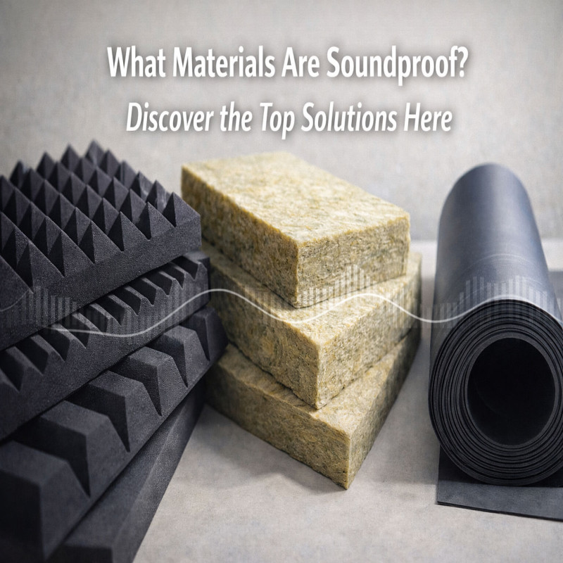 What Materials Are Soundproof? Discover the Top Solutions Here
